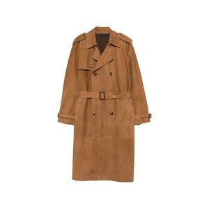Canali Brown Coats - Trench Coats Men